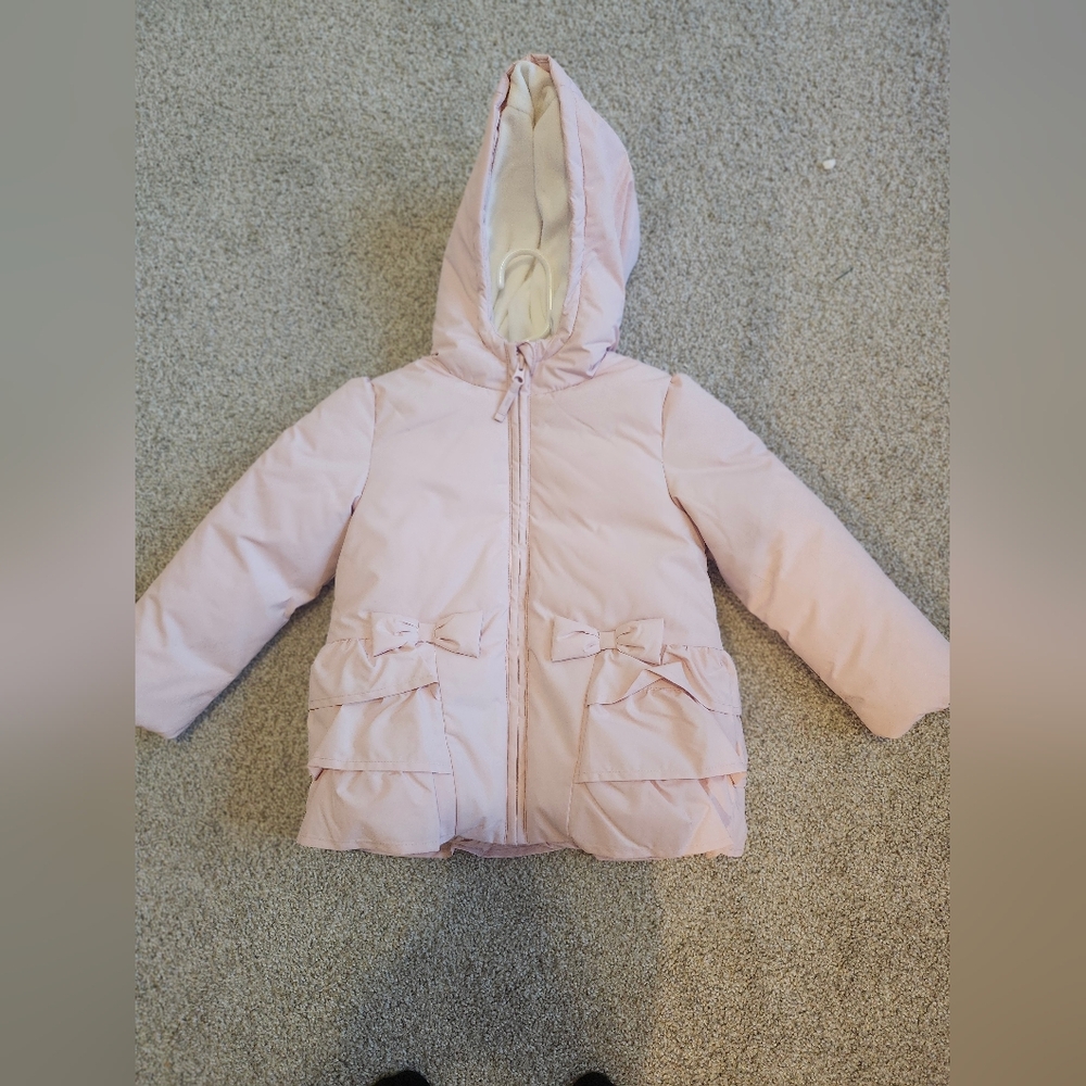 Gymboree White Fleece Jacket